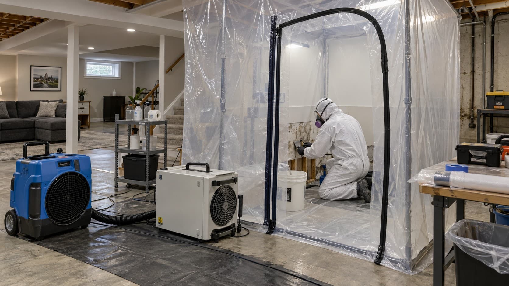 Placeholder photo for mold remediation after water damage